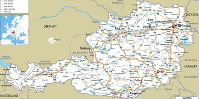 图奥地利的路线
