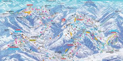 奥地利滑雪地图